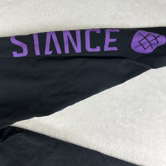 Stance T Shirt Mens Size M Black Long Sleeve Crew Neck Disney Lightyear Zurg - Picture 6 of 9